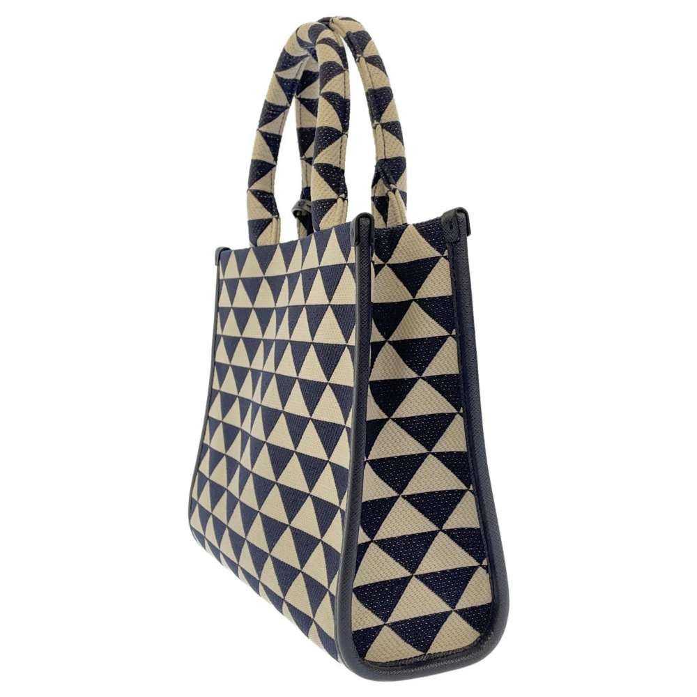 Prada Prada Handbag Symbol Embroidery Canvas Smal… - image 2