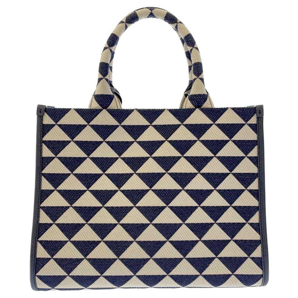 Prada Prada Handbag Symbol Embroidery Canvas Smal… - image 3