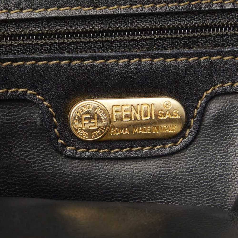 Fendi Fendi Zucca Crossbody Shoulder Bag Black Br… - image 12