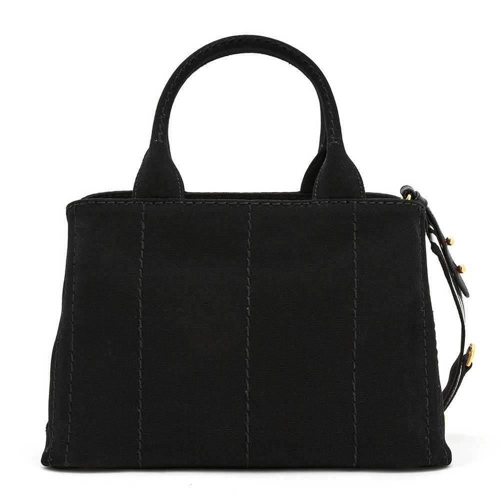 Prada Prada Small Tote Bag Shoulder Bag Black - image 6