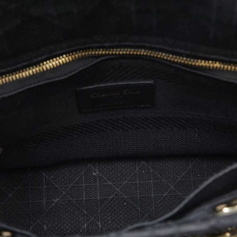 Dior Dior Delight Cannage Handbag Shoulder Bag Bl… - image 7