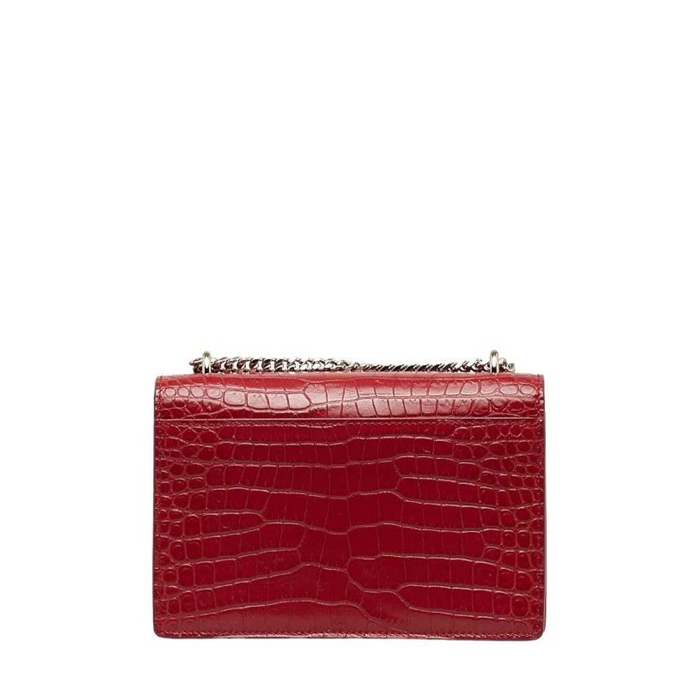 Yves Saint Laurent Saint Laurent Sunset Croc Embo… - image 3