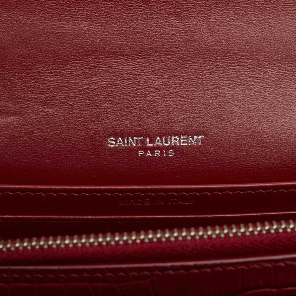 Yves Saint Laurent Saint Laurent Sunset Croc Embo… - image 7