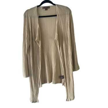 Other Alexandra + Oak Women XL Cream Open Front C… - image 1