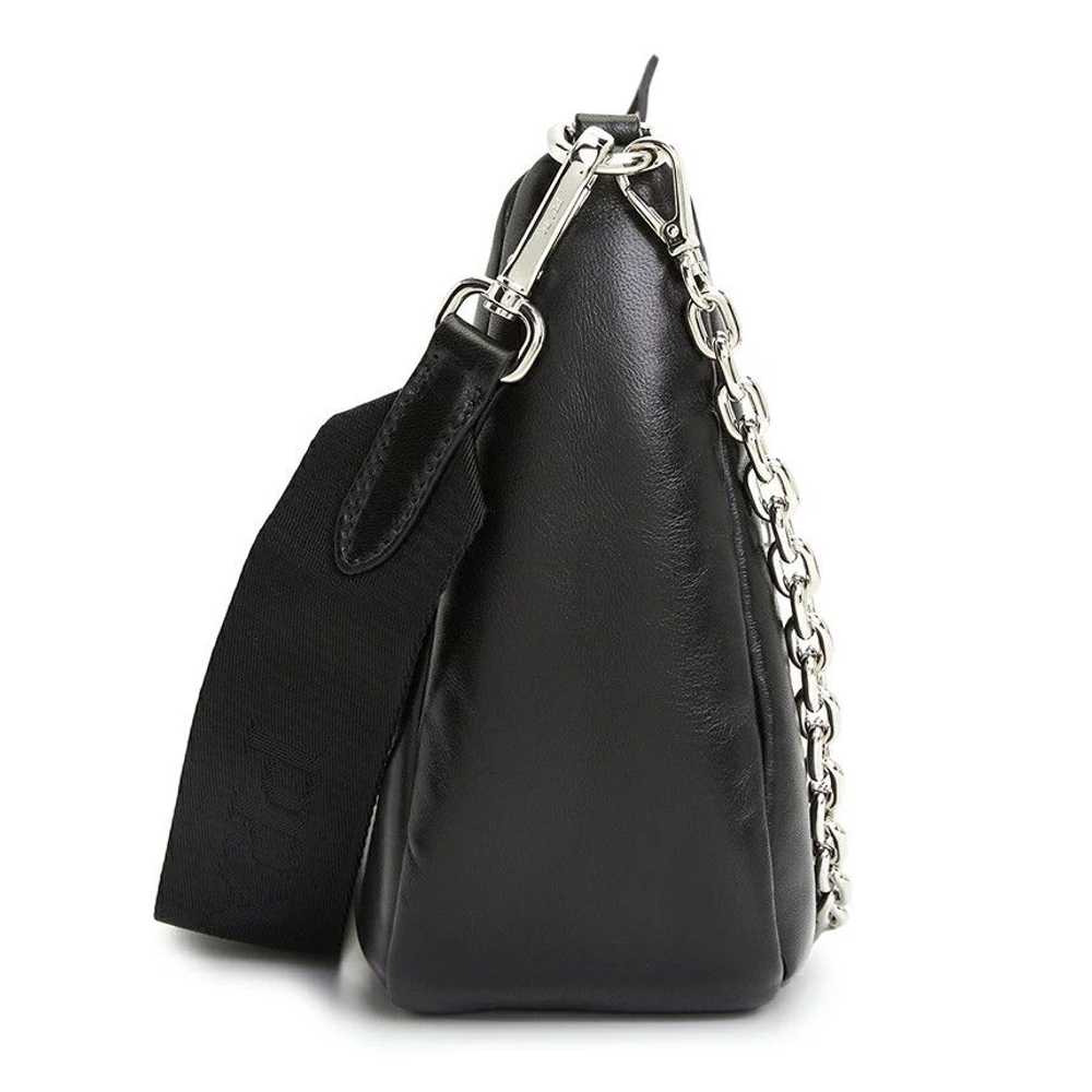 Prada Prada Chain Tote Bag Shoulder Bag Black - image 2