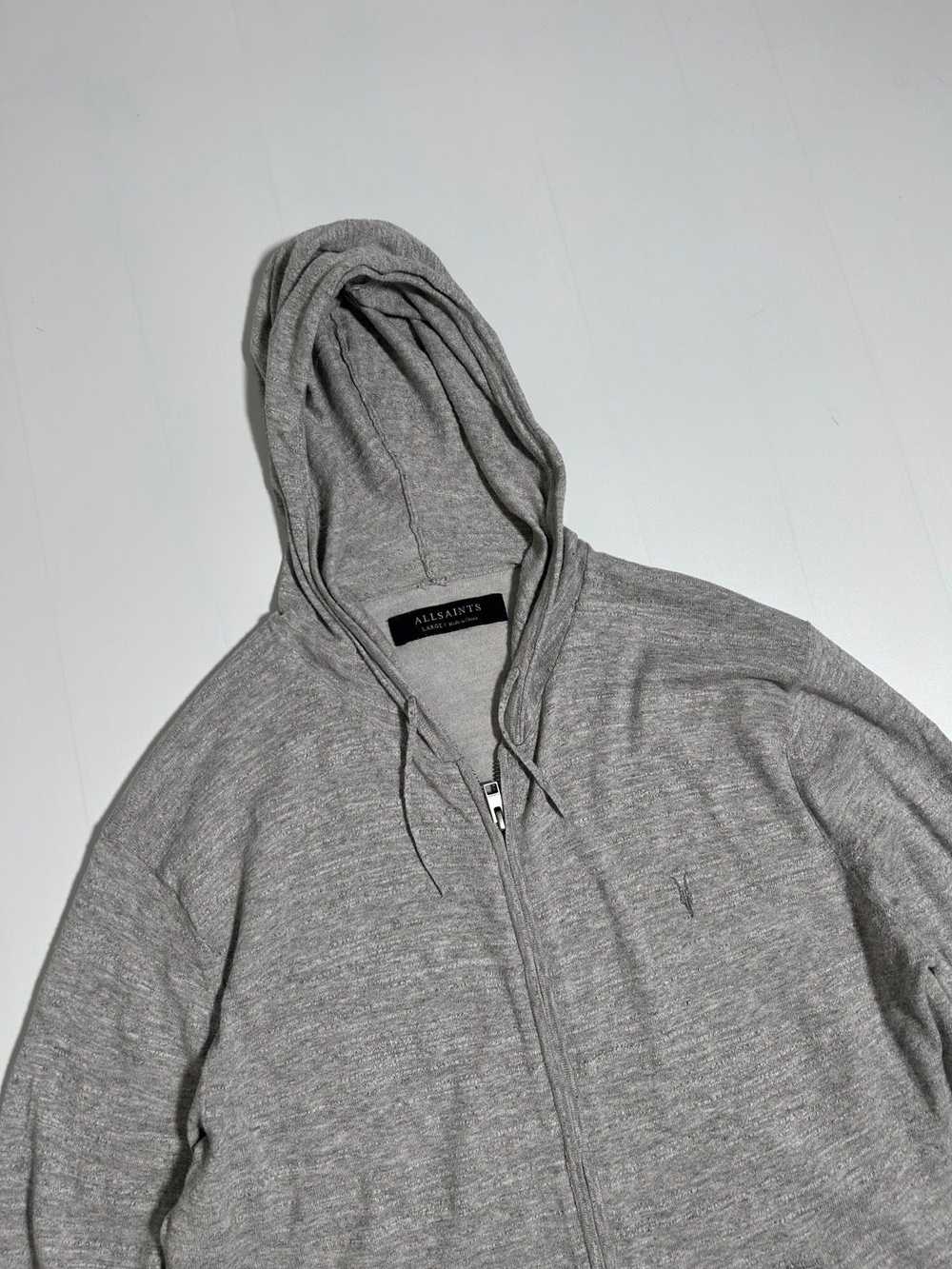 Allsaints × Streetwear All Saints Light grey hood… - image 2