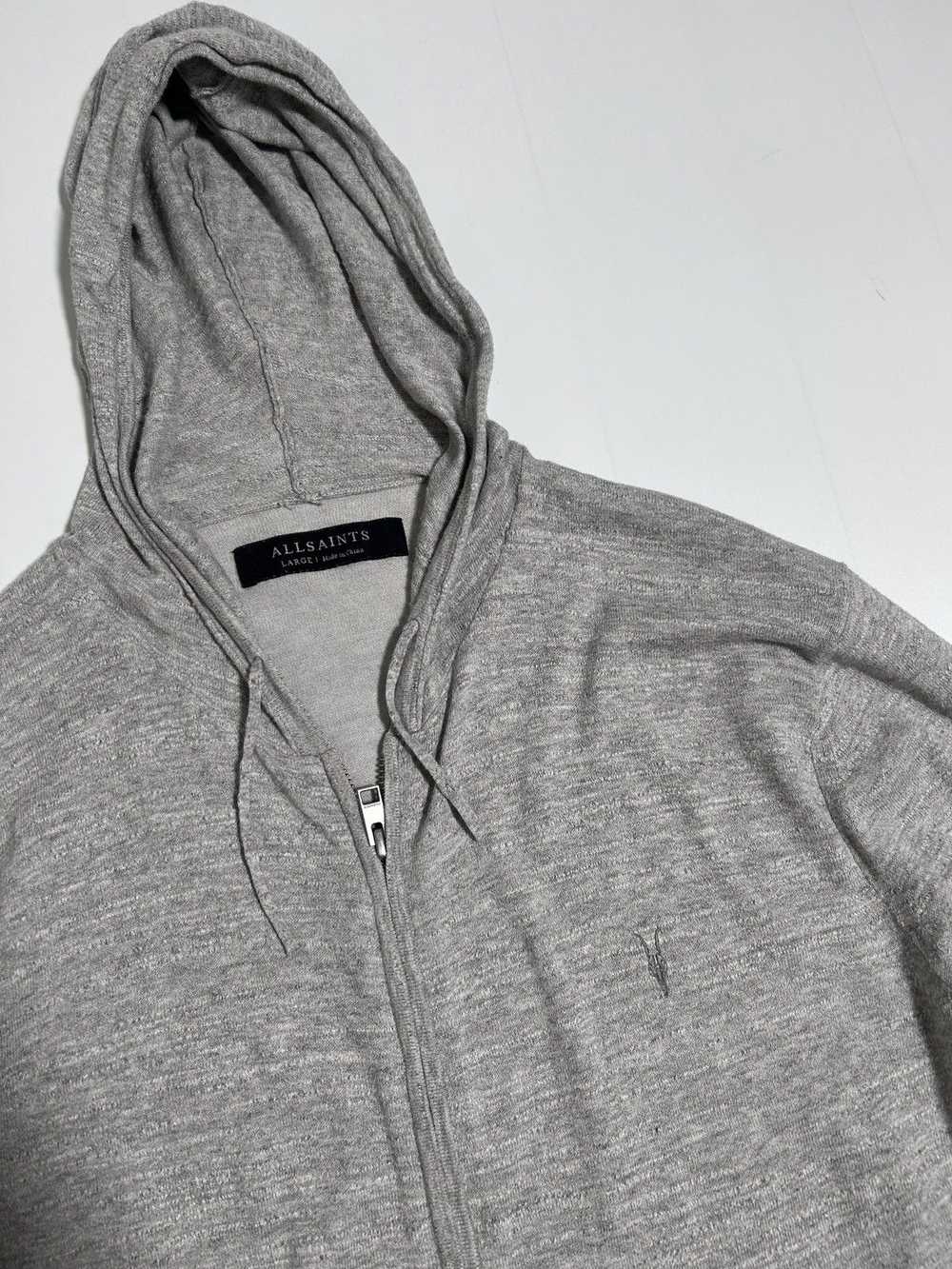 Allsaints × Streetwear All Saints Light grey hood… - image 3