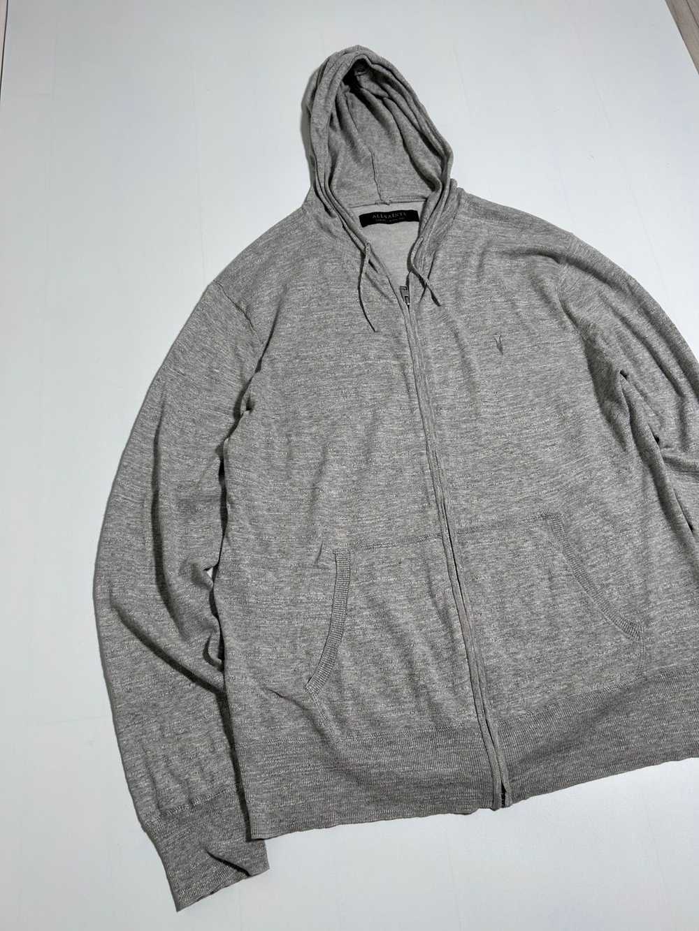 Allsaints × Streetwear All Saints Light grey hood… - image 6