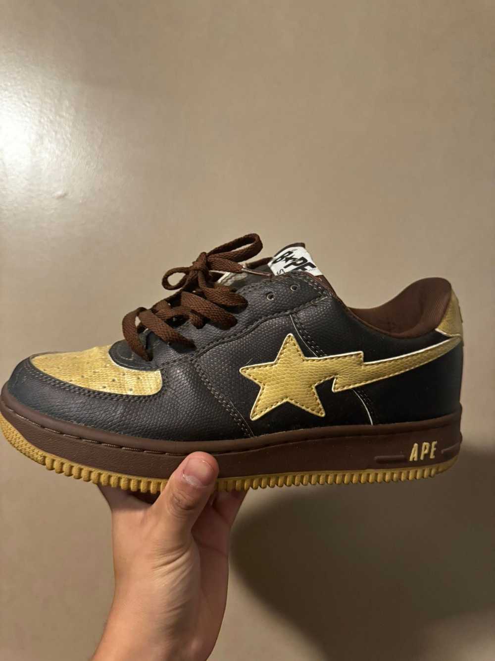 Bape × Nigo Snakeskin Bapesta - image 1