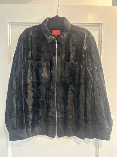 Supreme Faux fur zip up jacket - image 1