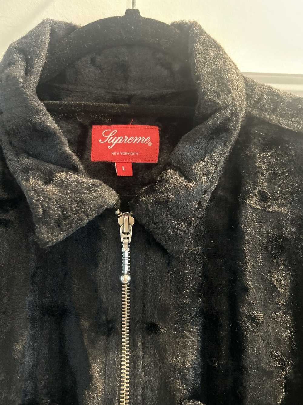 Supreme Faux fur zip up jacket - image 5