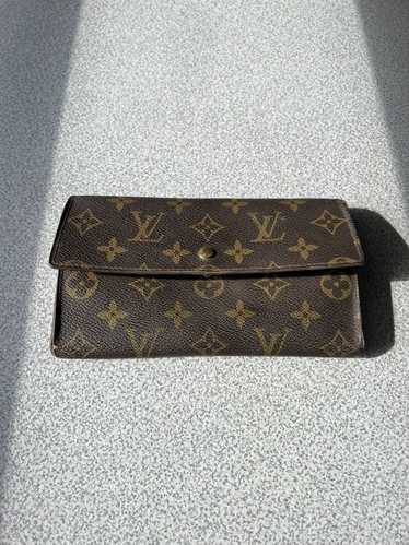 Louis Vuitton × Vintage LV Monogram Long Tri-fold 