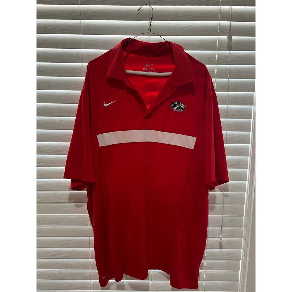 Nike Nike New Mexico Lobos Polo Shirt - Size XXL - image 1