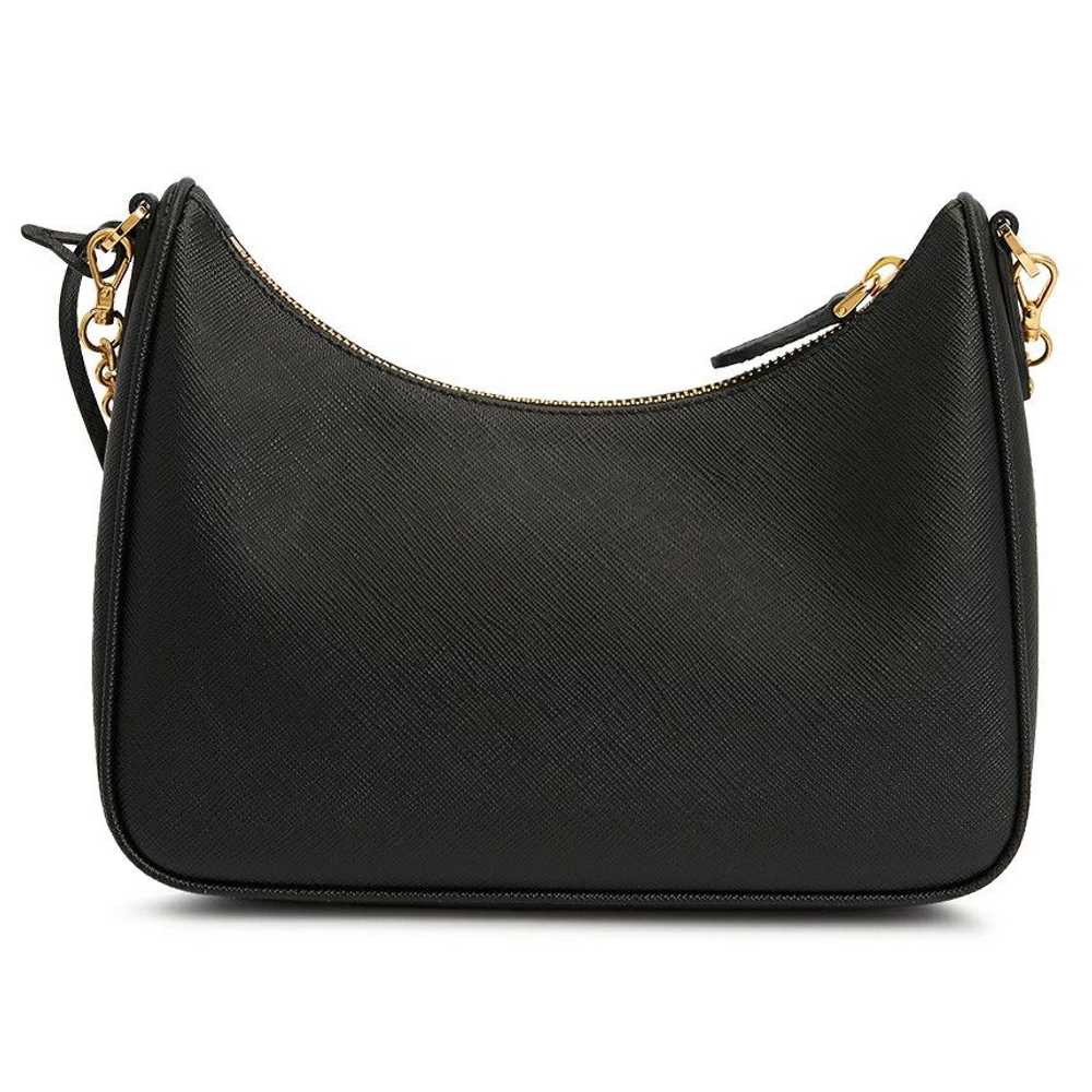 Prada Prada Chain Tote Shoulder Bag Black - image 3