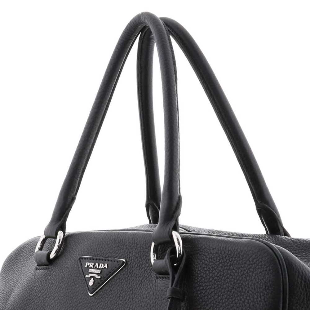 Prada Prada Leather 2way Handbag Black - image 2