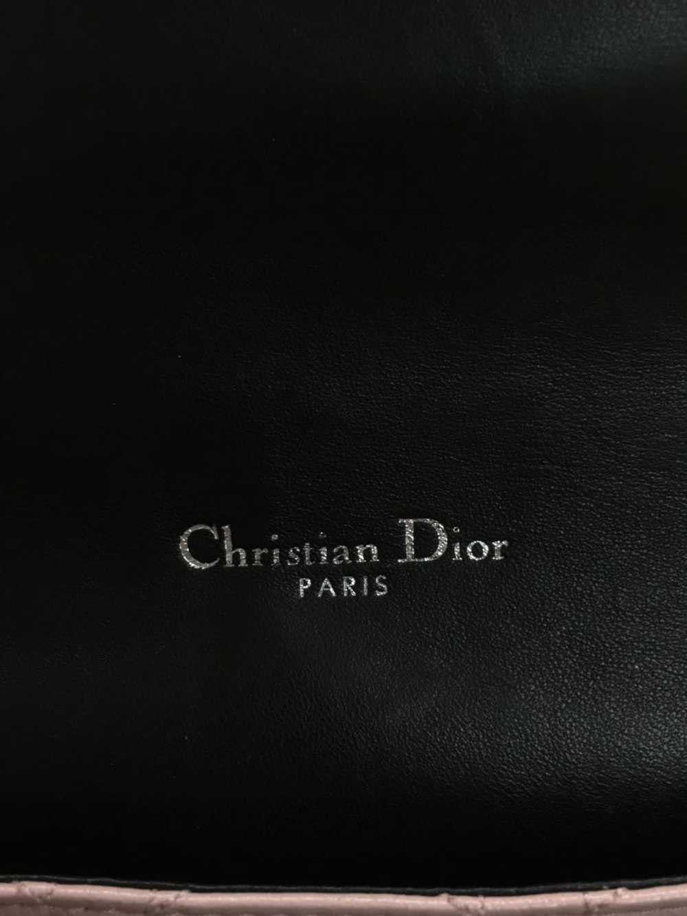 Dior Christian Dior Cannage Charm Shoulder Bag Le… - image 4