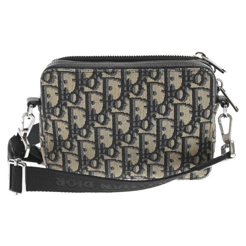 Dior Dior Oblique Jacquard Shoulder Bag Navy/Beige - image 2