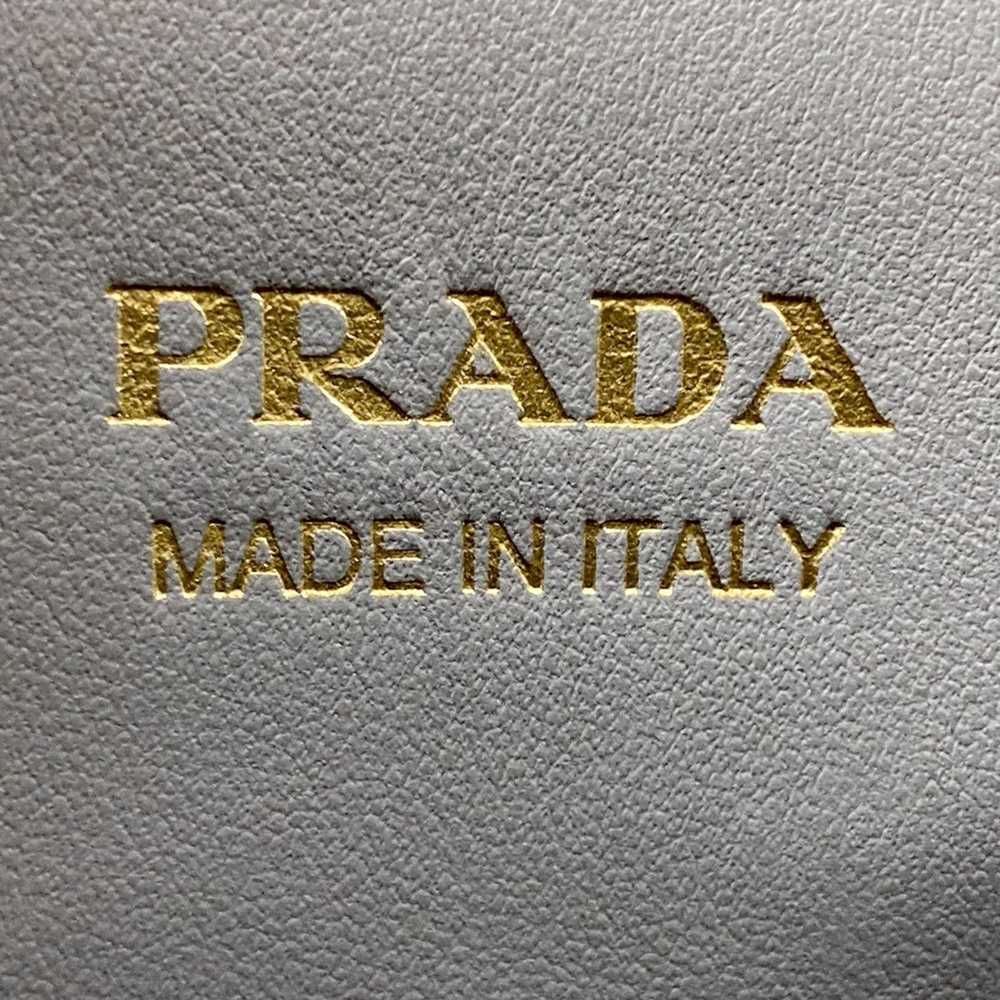 Prada Prada Monochrome Small Bag Logo Handbag Saf… - image 12