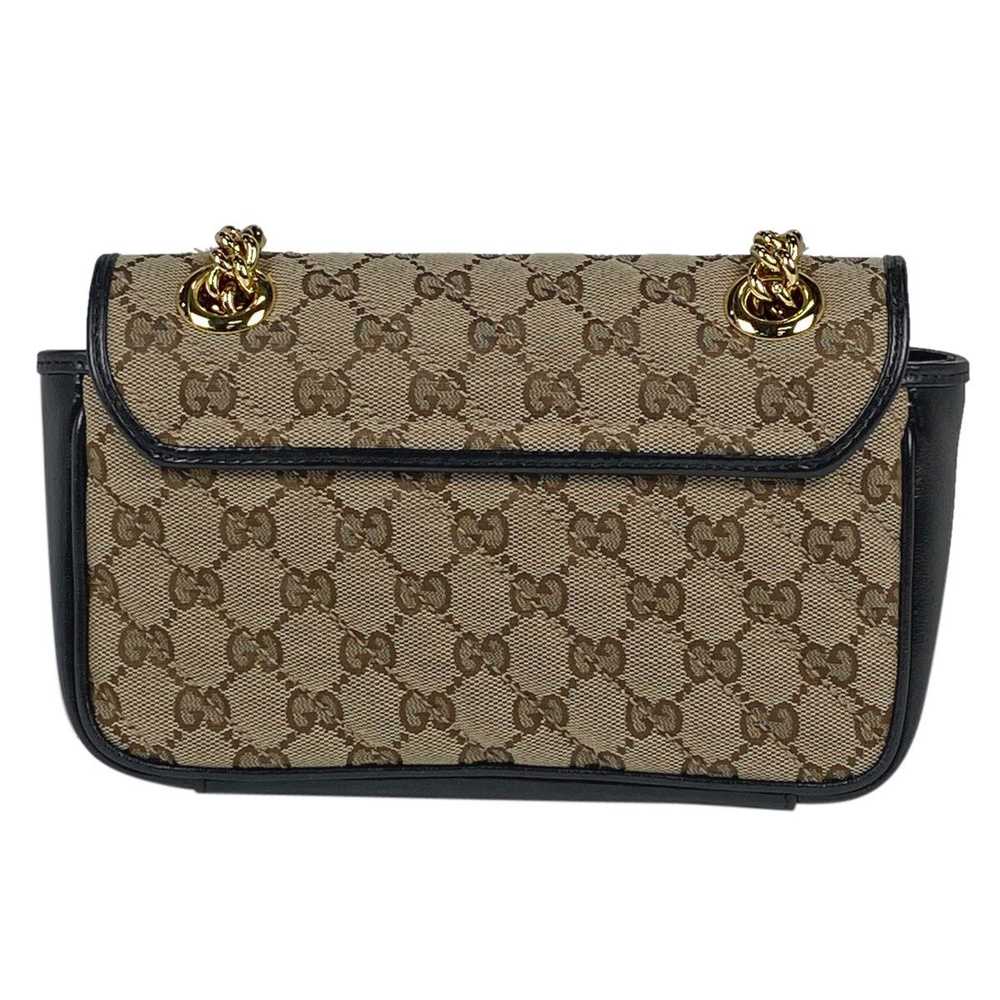 Gucci Gucci GG Pattern Marmont Chain Shoulder Bag… - image 3