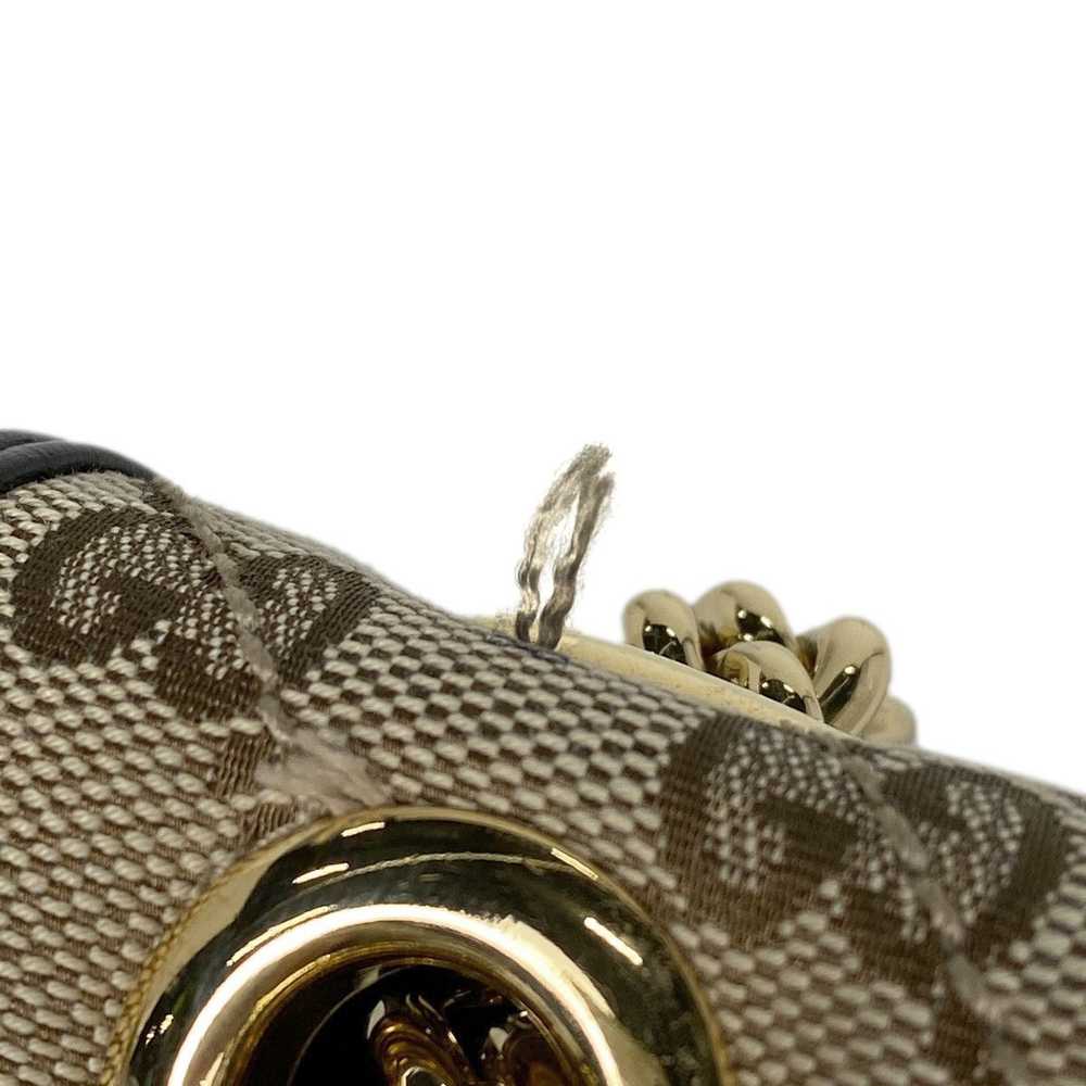 Gucci Gucci GG Pattern Marmont Chain Shoulder Bag… - image 8