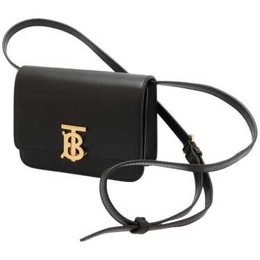 Burberry Burberry Shoulder Bag Leather Black - image 1