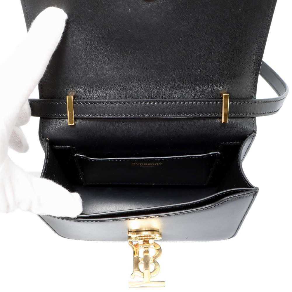 Burberry Burberry Shoulder Bag Leather Black - image 6