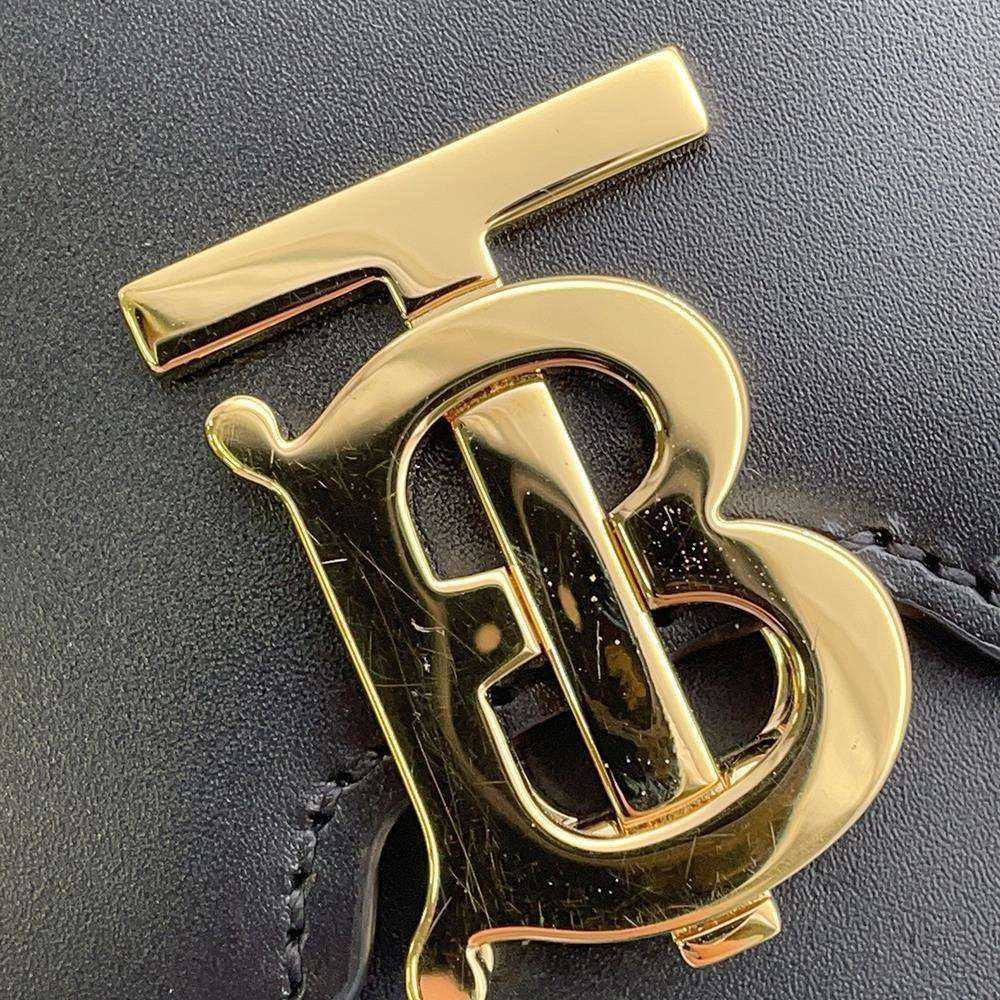 Burberry Burberry Shoulder Bag Leather Black - image 7