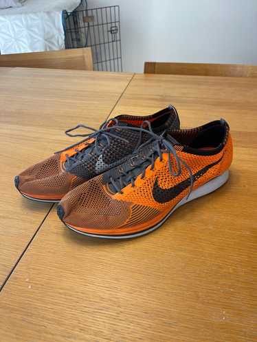 Nike Nike Flyknit Racer Total Orange 2012 Size 14