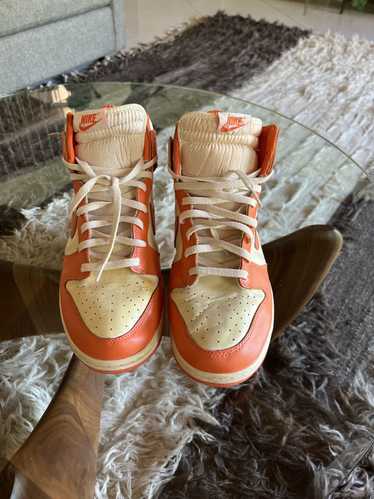 Nike Dunk High Qk Vntg White | Orange Blaze 2007 G