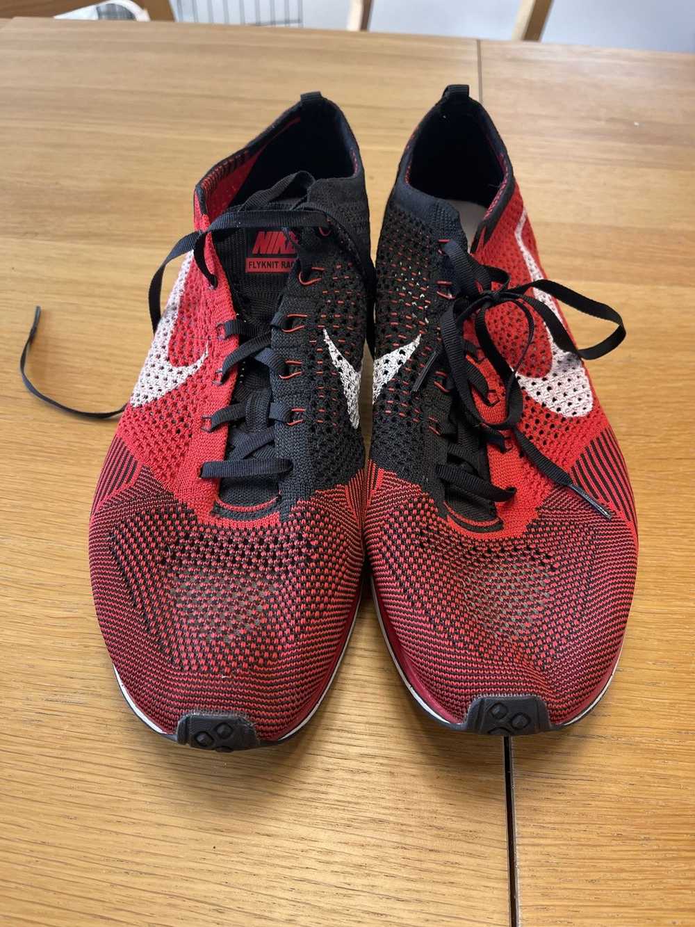 Nike Nike Flyknit Racer University Red 2013 Size … - image 1