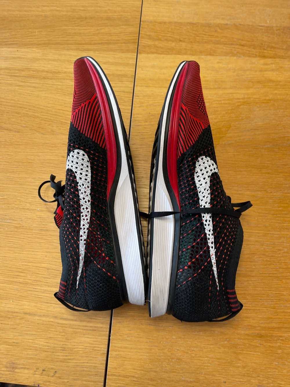 Nike Nike Flyknit Racer University Red 2013 Size … - image 5