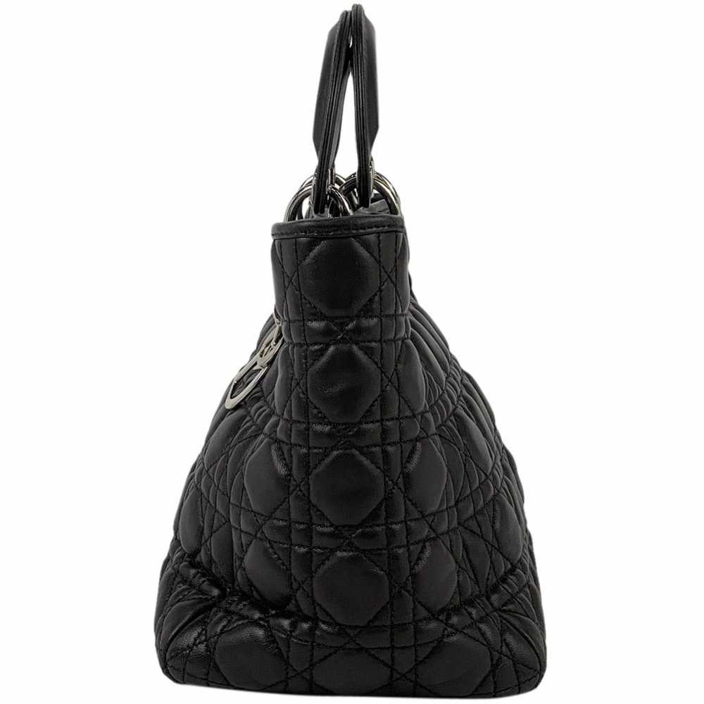 Dior Christian Dior 2way Shoulder Bag Cannage Han… - image 2