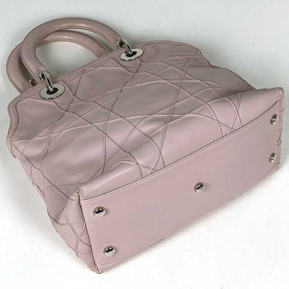 Dior Christian Dior Cannage Handbag 2way Shoulder… - image 2