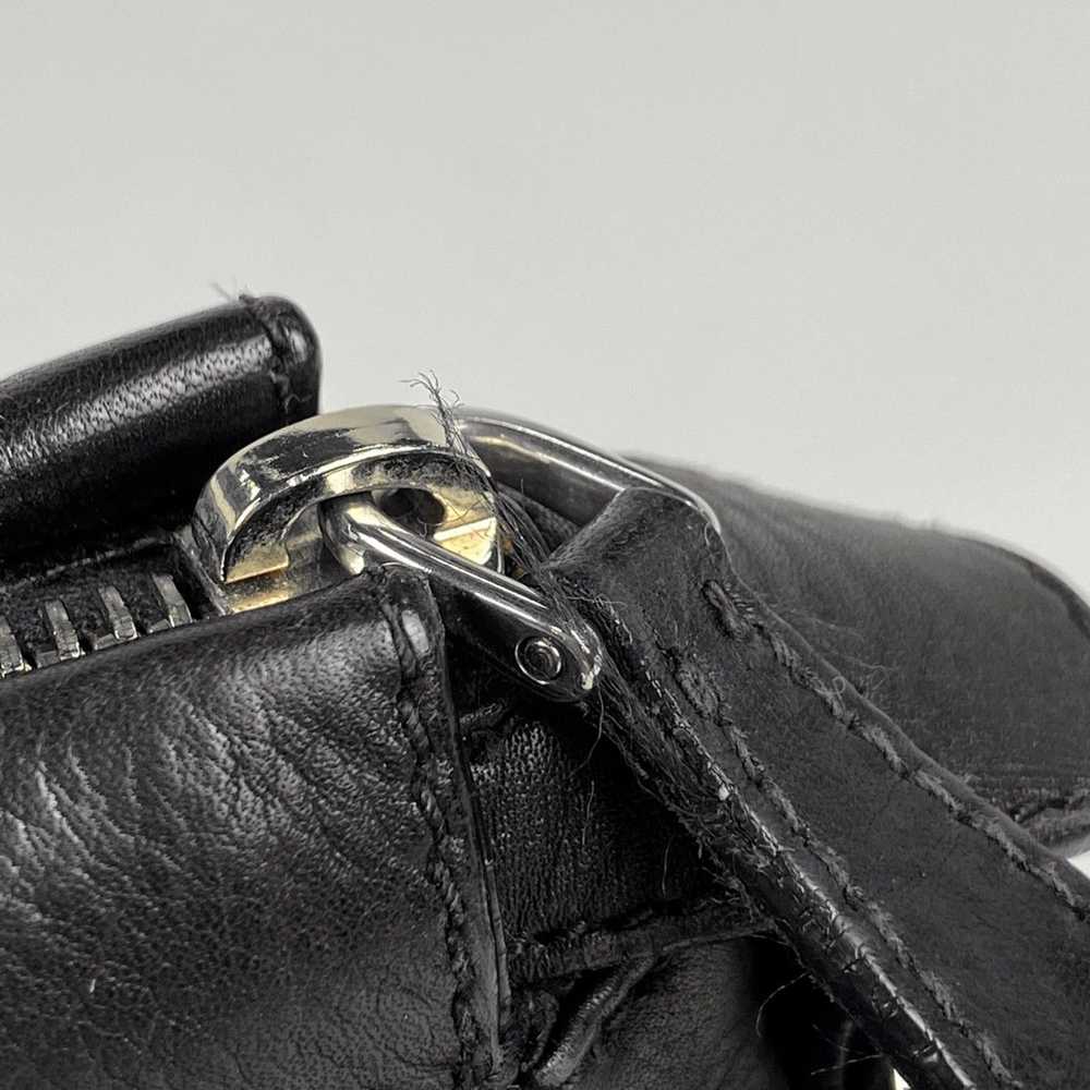 Prada Prada Handbag 2way Shoulder Bag Leather Ner… - image 5
