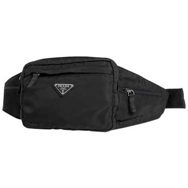 Prada Prada Logo Plate Waist Bag Body Bag Nylon N… - image 1