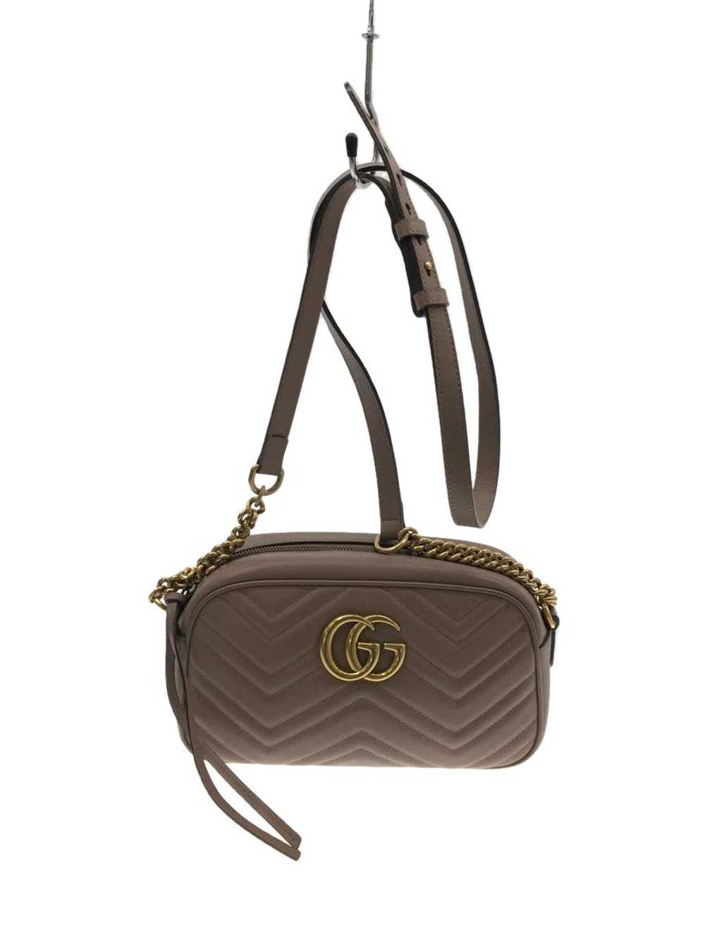 Gucci Gucci Chain Shoulder Bag GG Marmont Quilted… - image 1