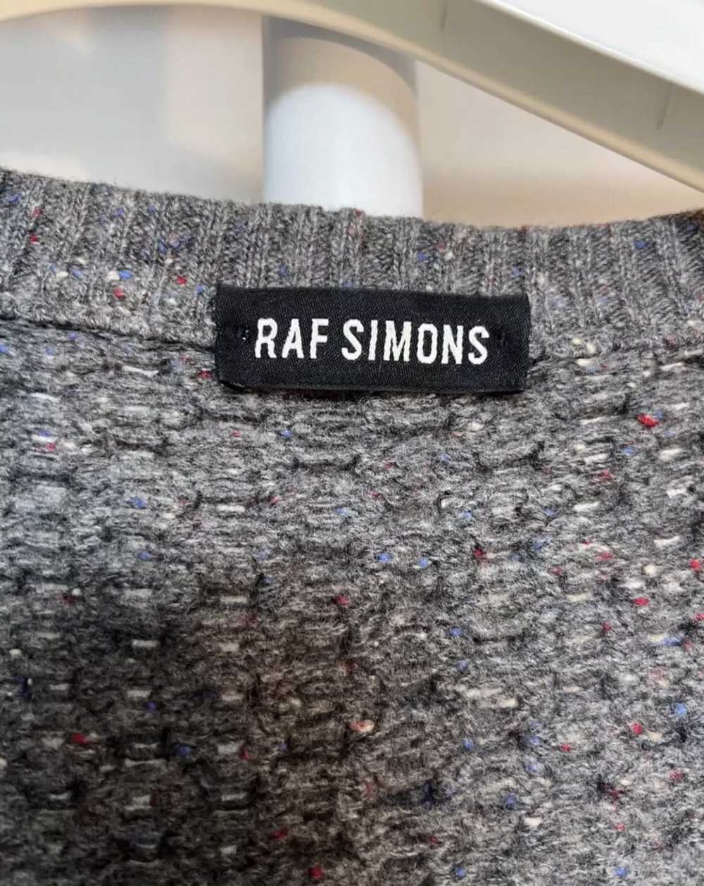 Raf Simons Raf Simons Vintage Italian Knitted Ble… - image 3