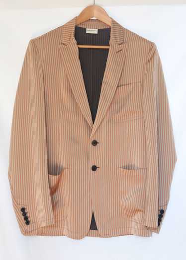 Dries Van Noten SS15 viscose striped suit