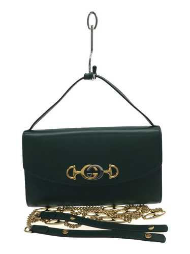 Gucci Gucci Shoulder Bag Leather Green