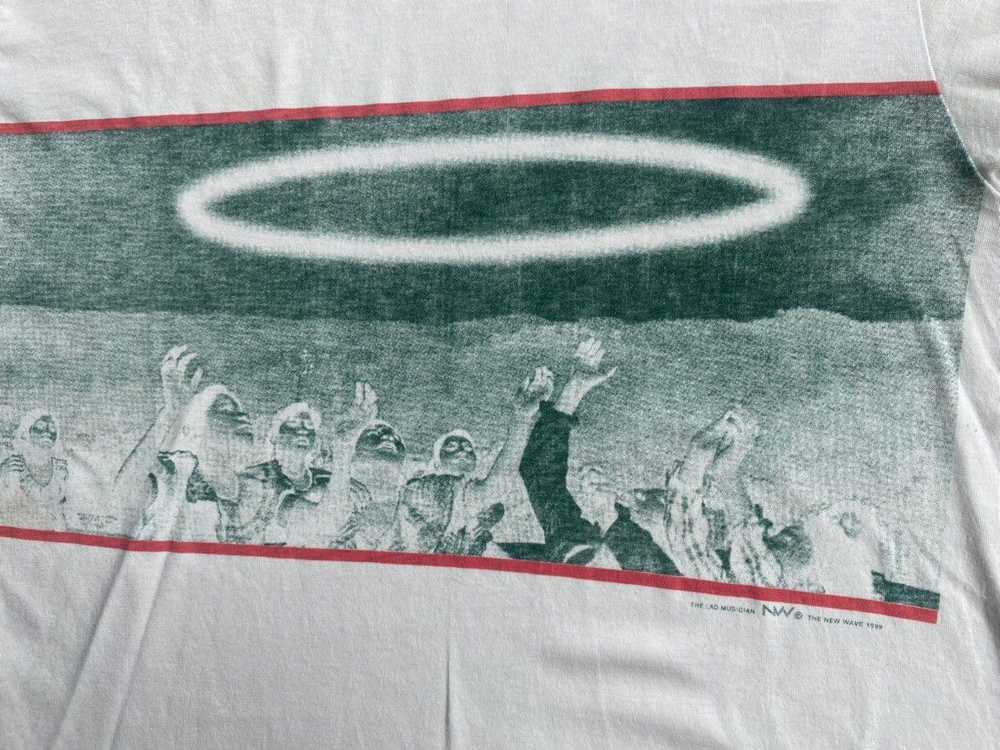 Lad Musician Vintage 1999 New Wave T Shirt - image 3
