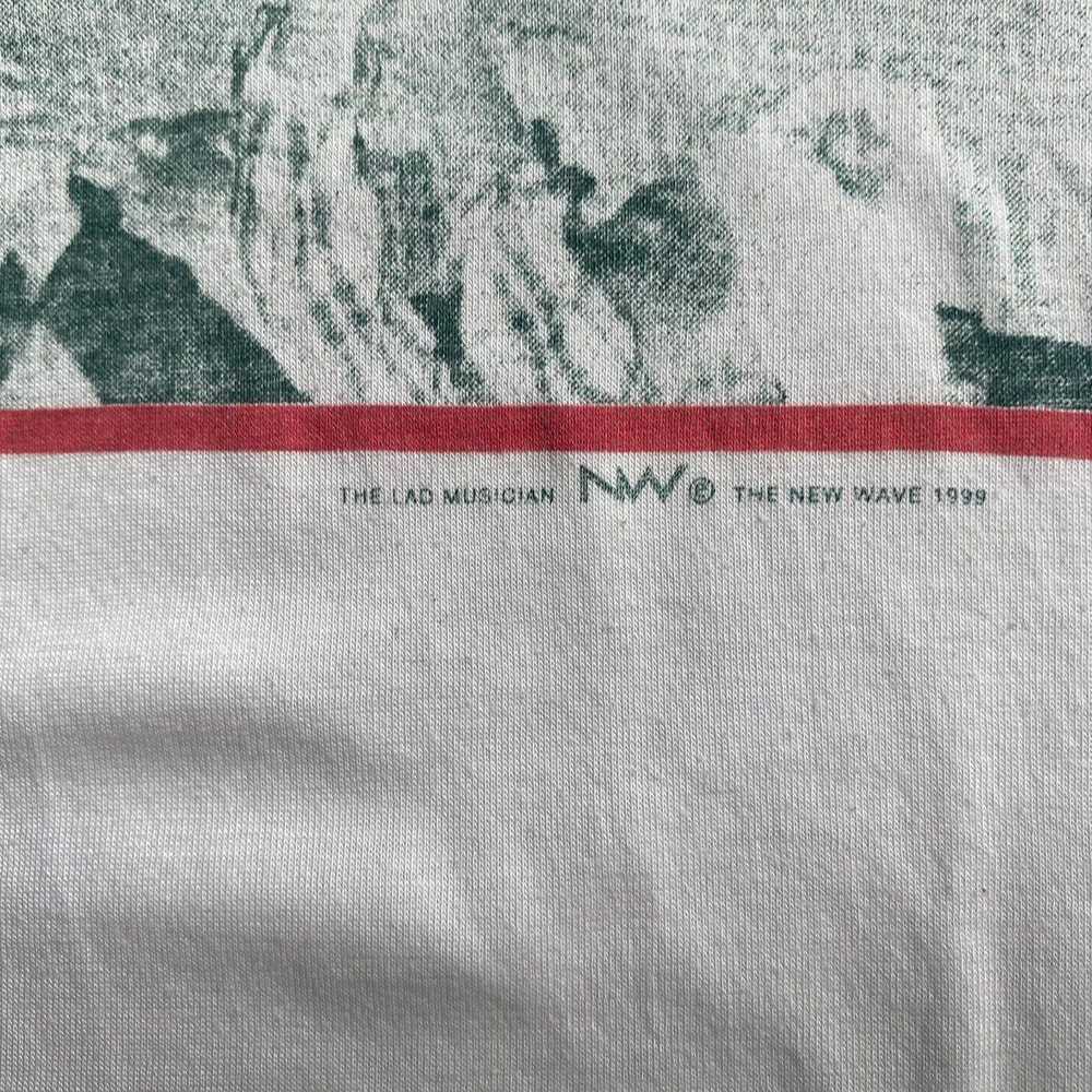 Lad Musician Vintage 1999 New Wave T Shirt - image 4