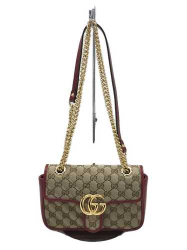 Gucci Gucci Shoulder Bag Canvas Allover Pattern Bo