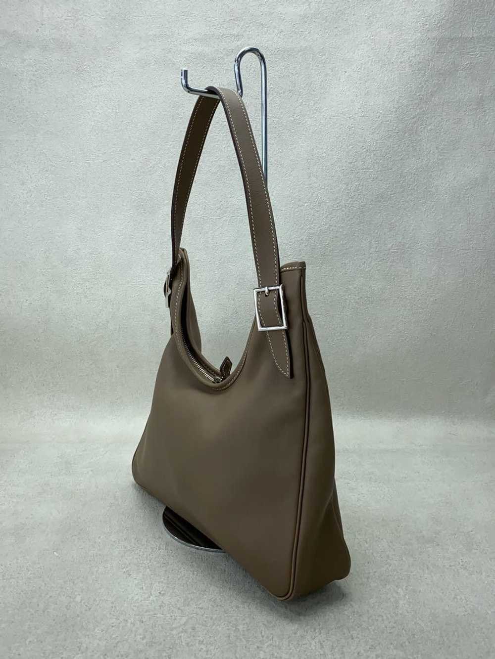 Hermes Hermès Shoulder Bag Leather Beige - image 2