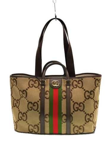 Gucci Gucci Shoulder Bag Canvas Monogram Beige