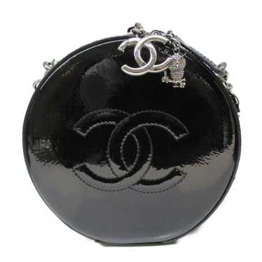 Chanel Chanel Chain Shoulder Bag Enamel Black - image 1