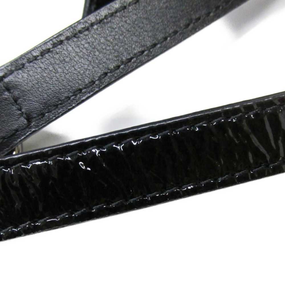 Chanel Chanel Chain Shoulder Bag Enamel Black - image 7