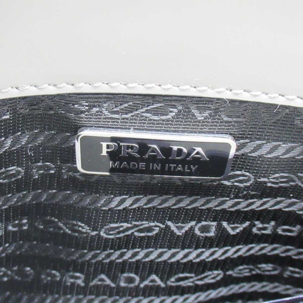 Prada Prada 2way Shoulder Bag Leather Gray Handbag - image 6