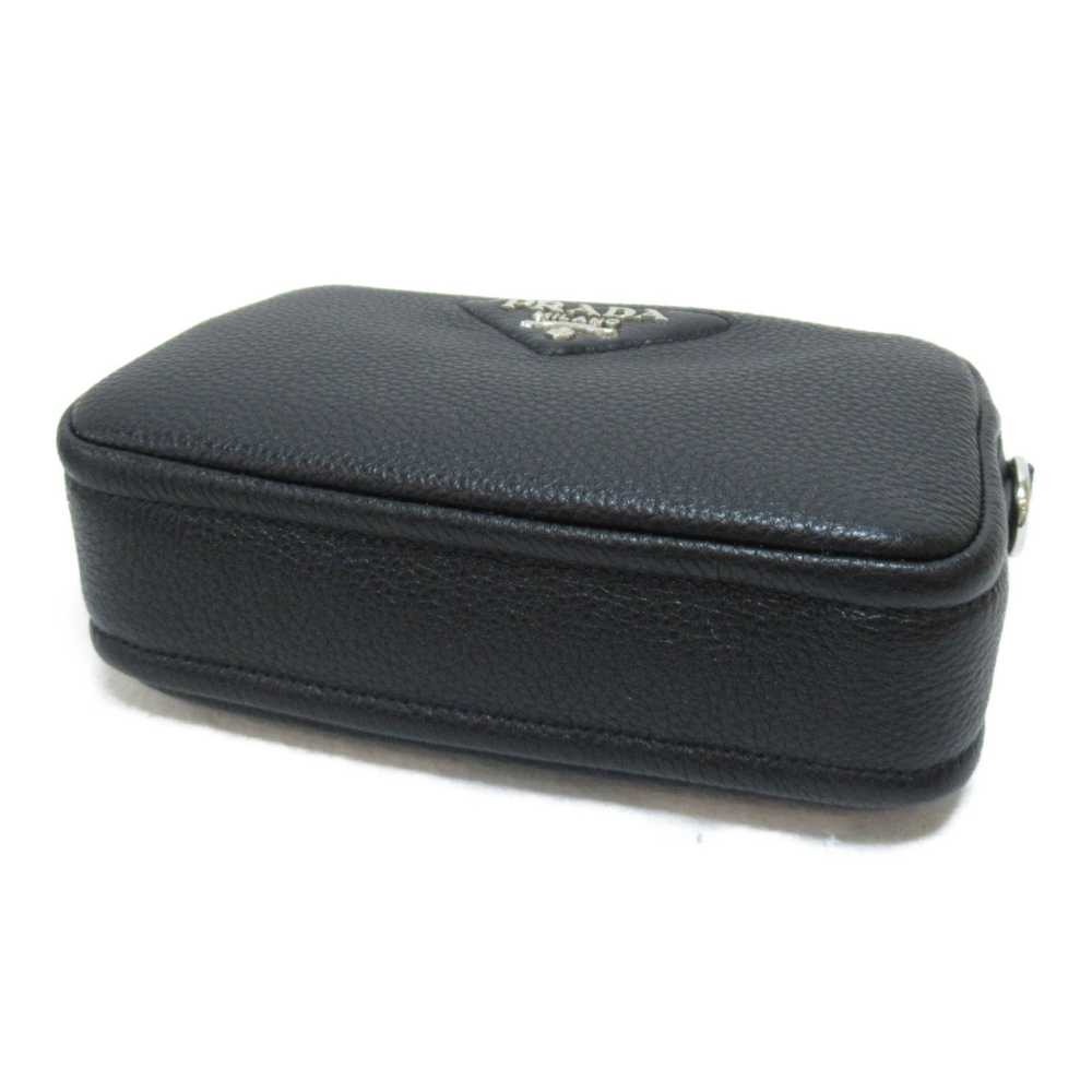 Prada Prada Shoulder Bag Handbag Leather Black - image 4
