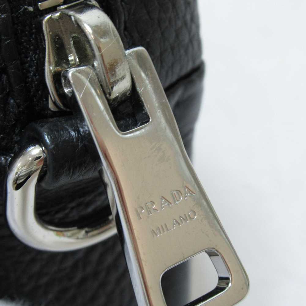 Prada Prada Shoulder Bag Handbag Leather Black - image 8