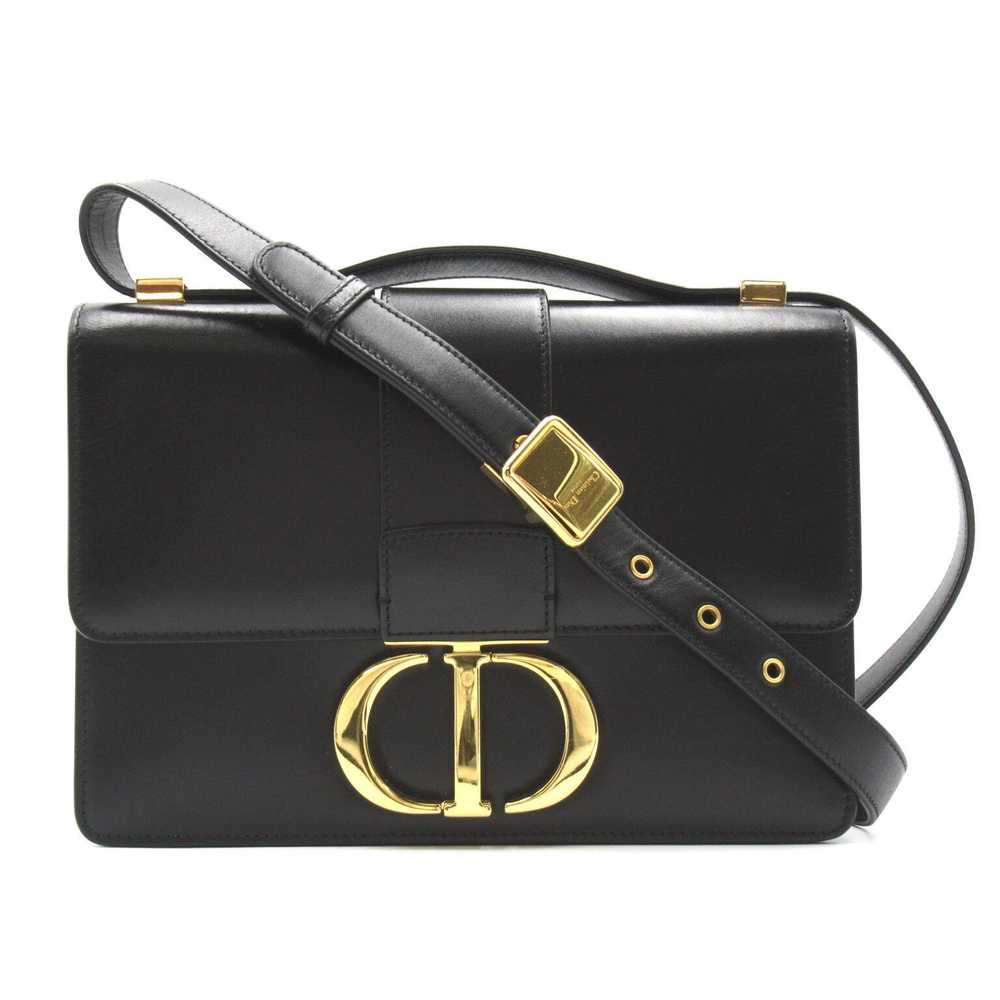 Dior Dior Montaigne 30 Shoulder Bag Calf Black - image 1